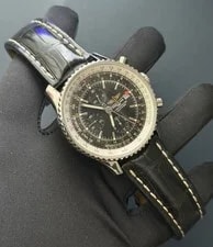 Breitling — Breitling Navitimer Black Dial Automatic Chronograph GMT 46mm – Ref. A24322 — Watch — resale
