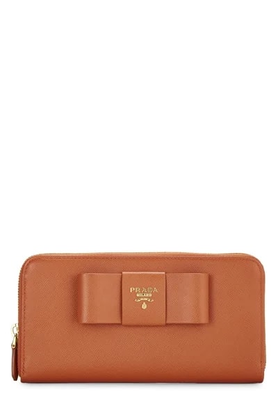 Prada — Bow Zip Around Wallet — Accessory — resale
