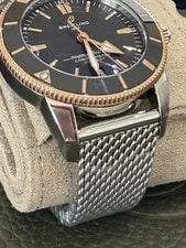 Breitling Superocean Heritage B20 Auto 200m Black Dial Mesh 44mm 4