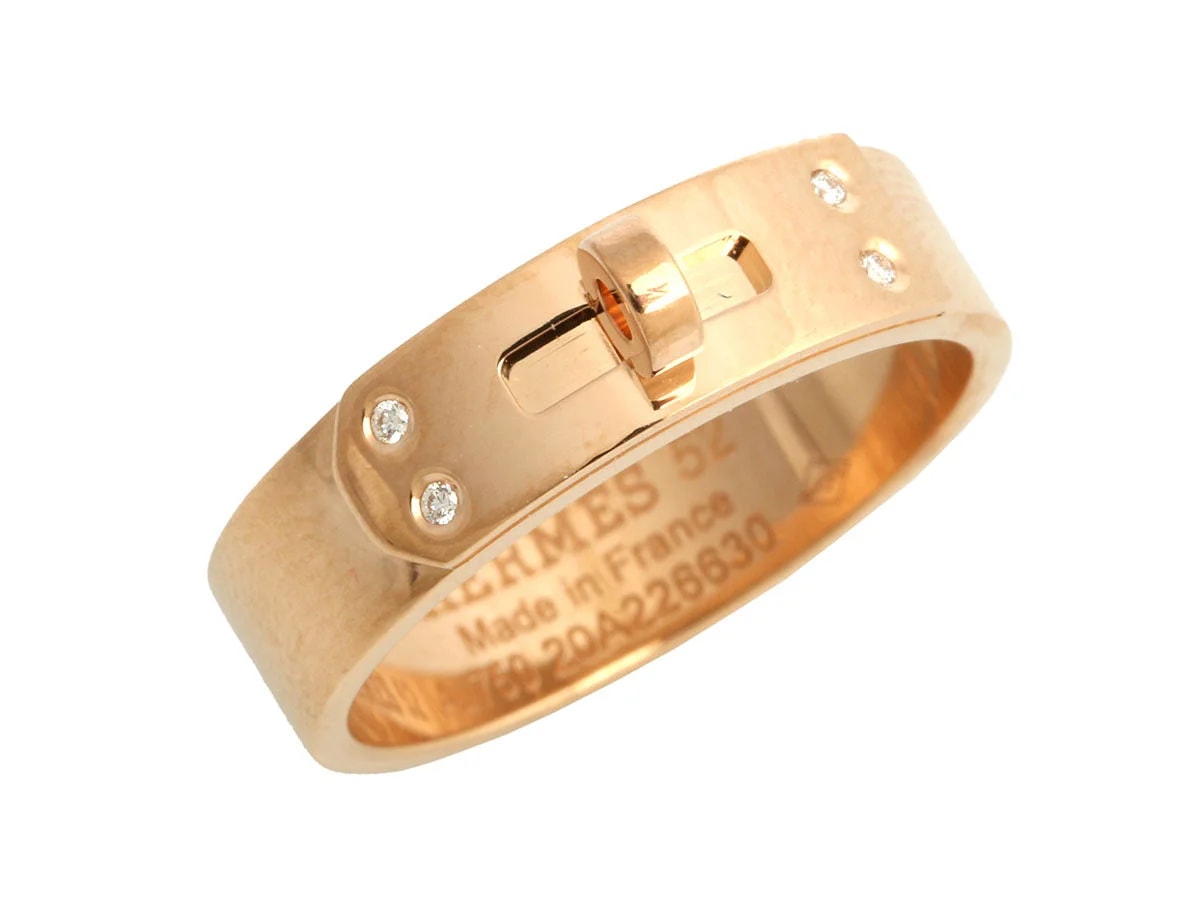 Hermès — Hermès 18K Rose Gold Kelly — Jewelry — resale