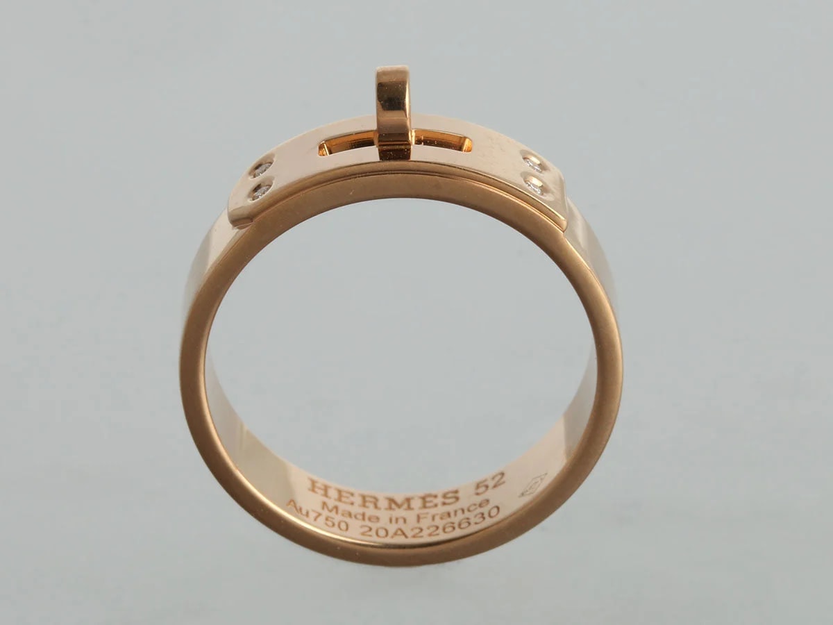 Hermès 18K Rose Gold Kelly 4