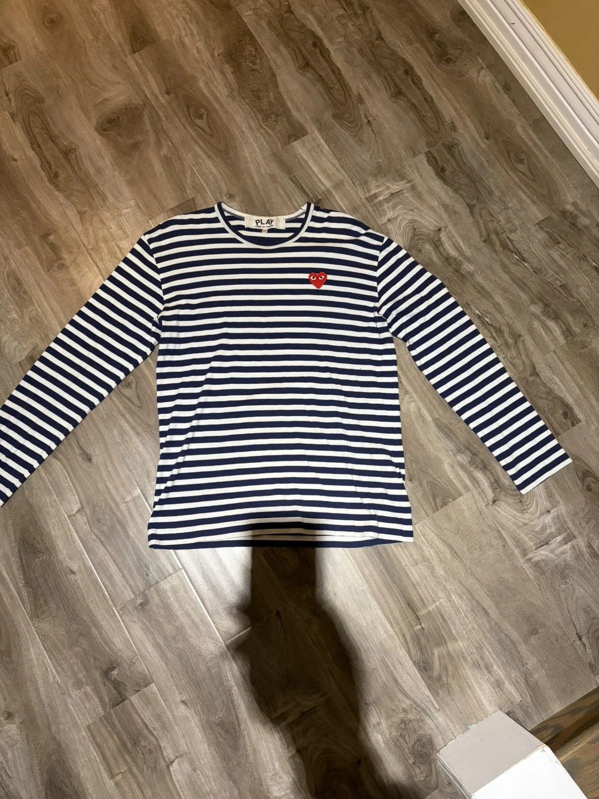 Comme des Garçons — Comme DES Garçons Play Striped Long-sleeves T-shirt — streetwear — resale