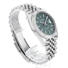 Rolex Datejust 41 126334 Green Bar 5 Rows Jubilee Bracelet Random Numbe... 3