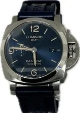 Panerai Luminor GMT PAM01033 OP7118 Blue Automatic Excellent A5323 3