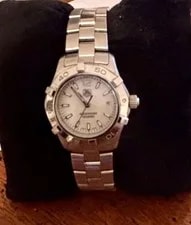 Authentic TAG Heuer Aquaracer Mother of Pearl Full Set WAF1414 3
