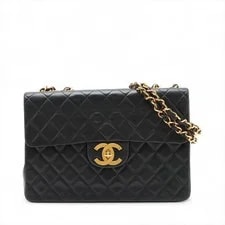Chanel — Chanel Dekamatrasse 34 Single Flap Double Chain Met — Handbag — resale