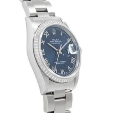 Rolex Datejust 16220 36mm Stainless Steel Blue #WW4699 3