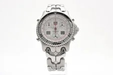 TAG Heuer S/el S29.006M White Chronograph Quartz 200M From Japan 3