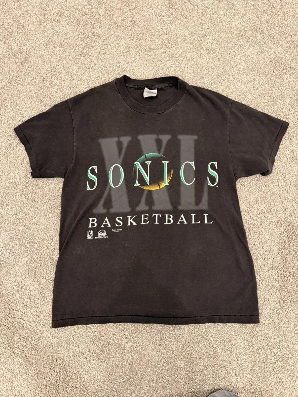 Sonics Basketball Tee — streetwear — resale