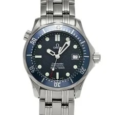 Omega — Omega Seamaster Professional 300 Midsize RefNo 2561.80 Blue Stainless #W2944 — Watch — resale