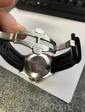 Panerai Luminor GMT Automatic Steel Black Dial GMT Date Black Rubber 4