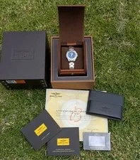 Breitling Colt Lady A77388 Blue Dial - Full Set 2
