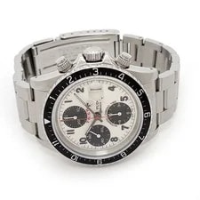 Tudor Chronotime Tiger Ivory 79270 Stainless Steel 40mm Ivory Dial 1999 #TSW139 2