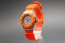 【Near 】 TAG Heuer Formula1 373.508 Orange Dial Quartz Date 2