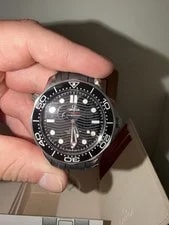 Omega Seamaster Diver 300M 210.32.42.20.01.001 Black Wave Dial Box and Papers 3