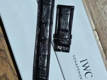 IWC — ** IWC OEM 20mm Alligator Leather Strap P/N: IWE06736 — Watch — resale