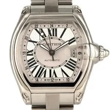 Cartier — Authentic [No Maintenance Required - Reduced Price] Cartier Roadster GMT XL ... — Watch — resale