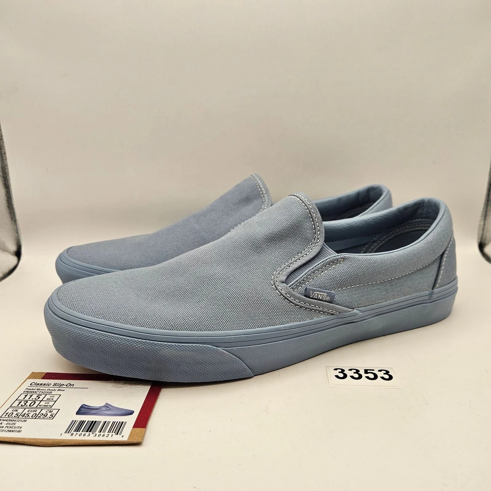 Vans — Vans 11.5 Classic Slip ON Pastel Mono Dusty Nwob — Sneaker — resale