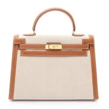 Hermès — Hermes Kelly 32 Cuscus Light #RC096 — Handbag — resale