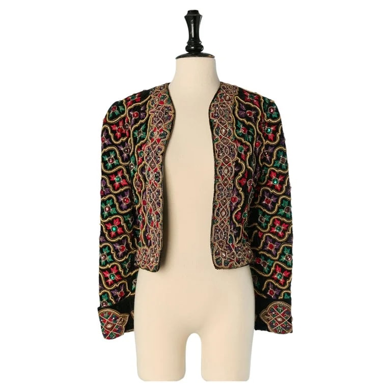 Oscar De La Renta — Full Embroideries Boléro Jacket Oscar de la Renta — Clothing — resale