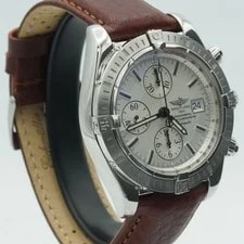 Breitling Chronomat Evolution A13356 White Bezel Chronograph 44mm Top Condition 2