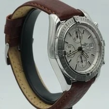 Breitling Chronomat Evolution A13356 White Bezel Chronograph 44mm Top Condition 3