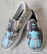 Vans X * House of Terror * “The Shining” * Classic Slip on * Grady Twins * * 3