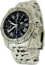 Breitling — Breitling Chronomat Evolution A13356 Black Automatic Excellent A6391 — Watch — resale