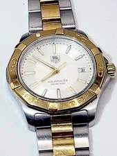 Tag Heuer — Swiss 39mm [Works] TAG Heuer Aquaracer WAP1120 Quartz — Watch — resale