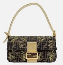 Fendi — 100% Authentic Fendi Baguette - Tropical Embroidered — Handbag — resale
