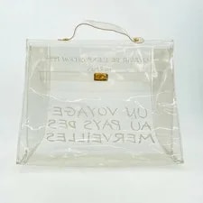 Hermes Kelly Clear Transparent Limited Edition Ladie 2
