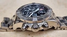 Breitling Avenger Skyland 45mm Steel Automatic Black Chronograph A13380 4