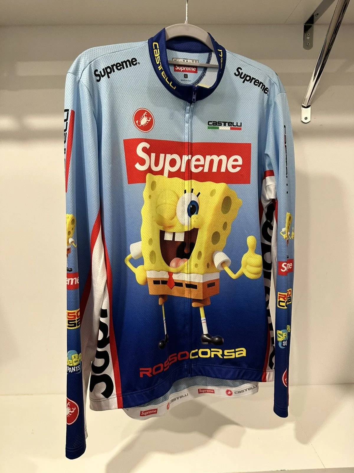 Supreme — Supreme Spongebomb Castelli — streetwear — resale