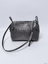 Bottega Veneta — Bottega Veneta Metallic Nodini Crossbody FJ001BV — Handbag — resale