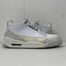 Air Jordan — Air Jordan Retro III 3 Anniversary 2010 398613-102 Size 9 No Box — Sneaker — resale