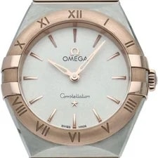 Omega — Omega Constellation Manhattan Brush 131.20.28.60.02.001 Gold 28mm #LPW1234 — Watch — resale
