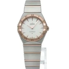 Omega Constellation Manhattan Brush 131.20.28.60.02.001 Gold 28mm #LPW1234 2