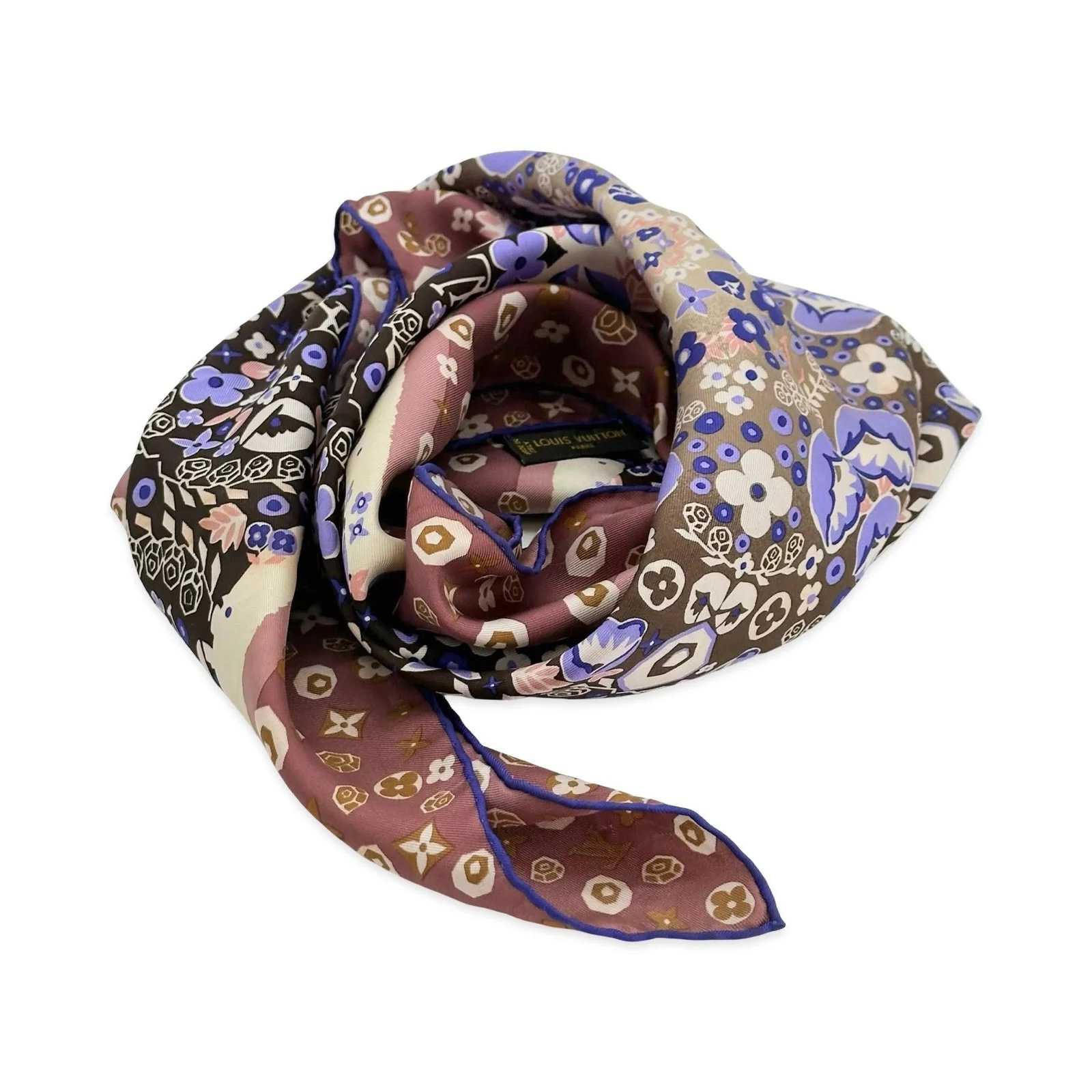 Luv Luxe Scottsdale — Louis Vuitton 90 Floral Scarf — Accessory — resale