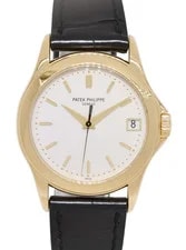 Patek Philippe — Patek Philippe Calatrava 5107 18k Yellow Gold 37mm +Copy Archives 5107J — Watch — resale