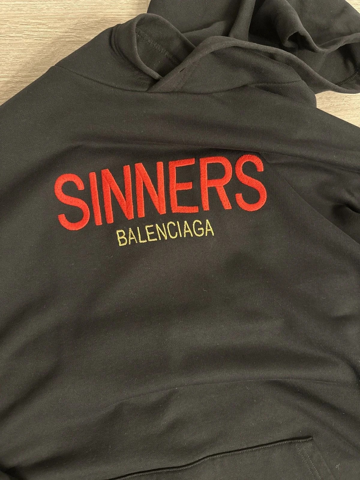 Balenciaga — Balenciaga Sinners Hoodie — streetwear — deal