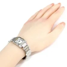 Cartier Tank Francaise SM Stainless Steel 2384 Quartz S CAR 2