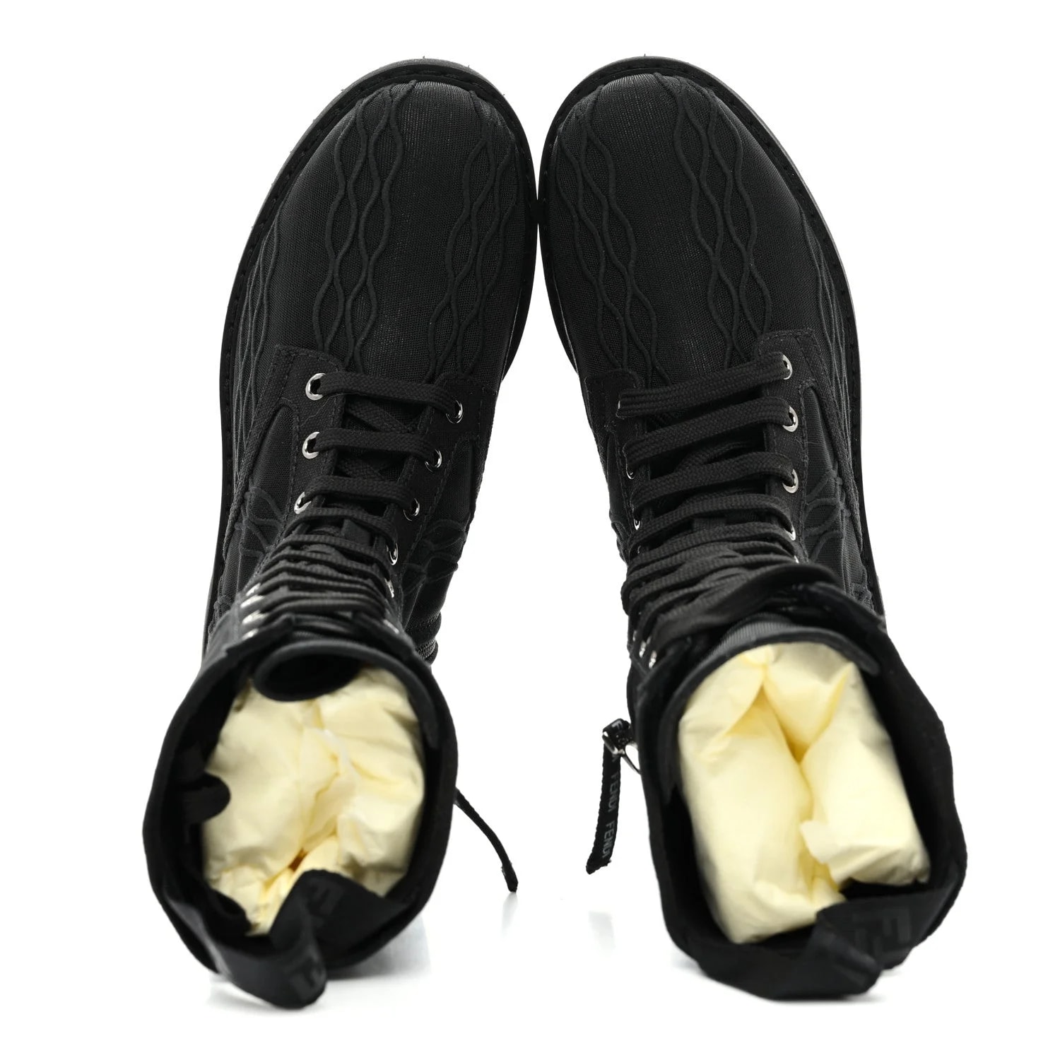 Embroidered Lace Up 36 2