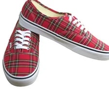 Vans Authentic Plaid Casual Skate Boat Shoes Size 10 NEW 4