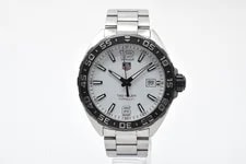 [Exc+5] Tag Heuer Formula 1 WAZ1111 White Dial Date Quartz 3