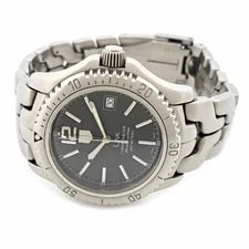 TAG Heuer Link Automatic WT5110-0 Stainless Steel 41mm Black Dial 2003 #TSW577 2