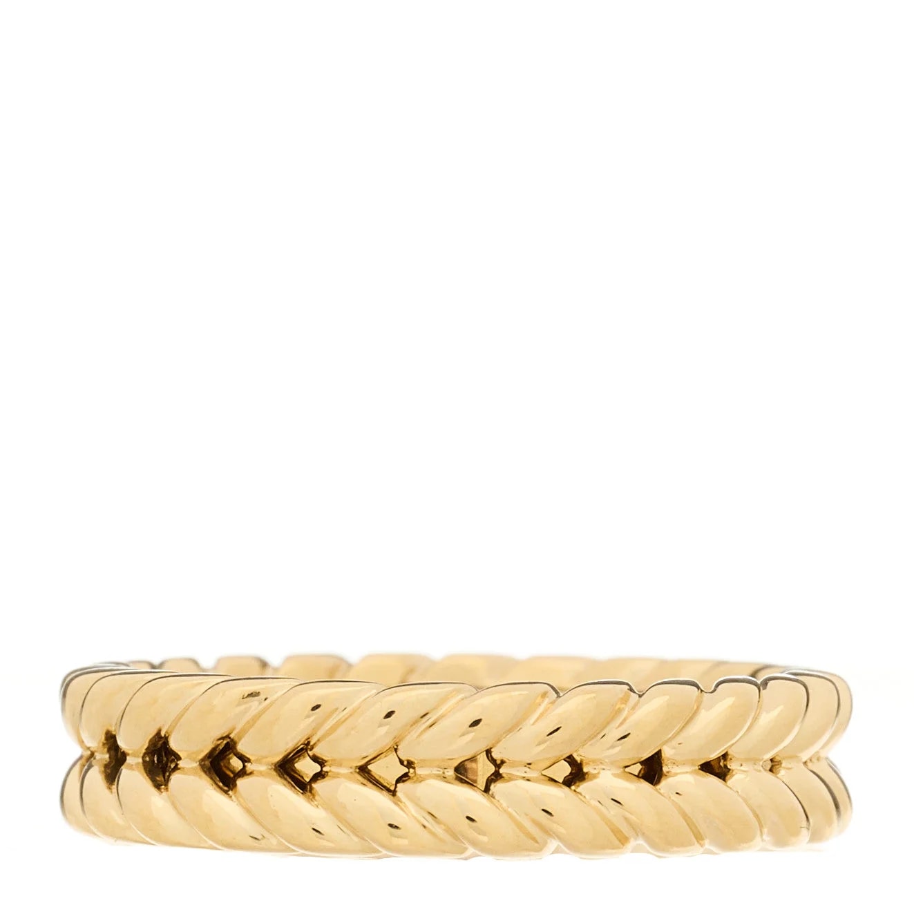 Anita Ko — 18K Yellow Gold Braided Band 52 6 — Jewelry — resale