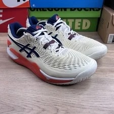 Size 10.5 Wide - Asics Gel Resolution 9 Expanse Tennis Shoes 3
