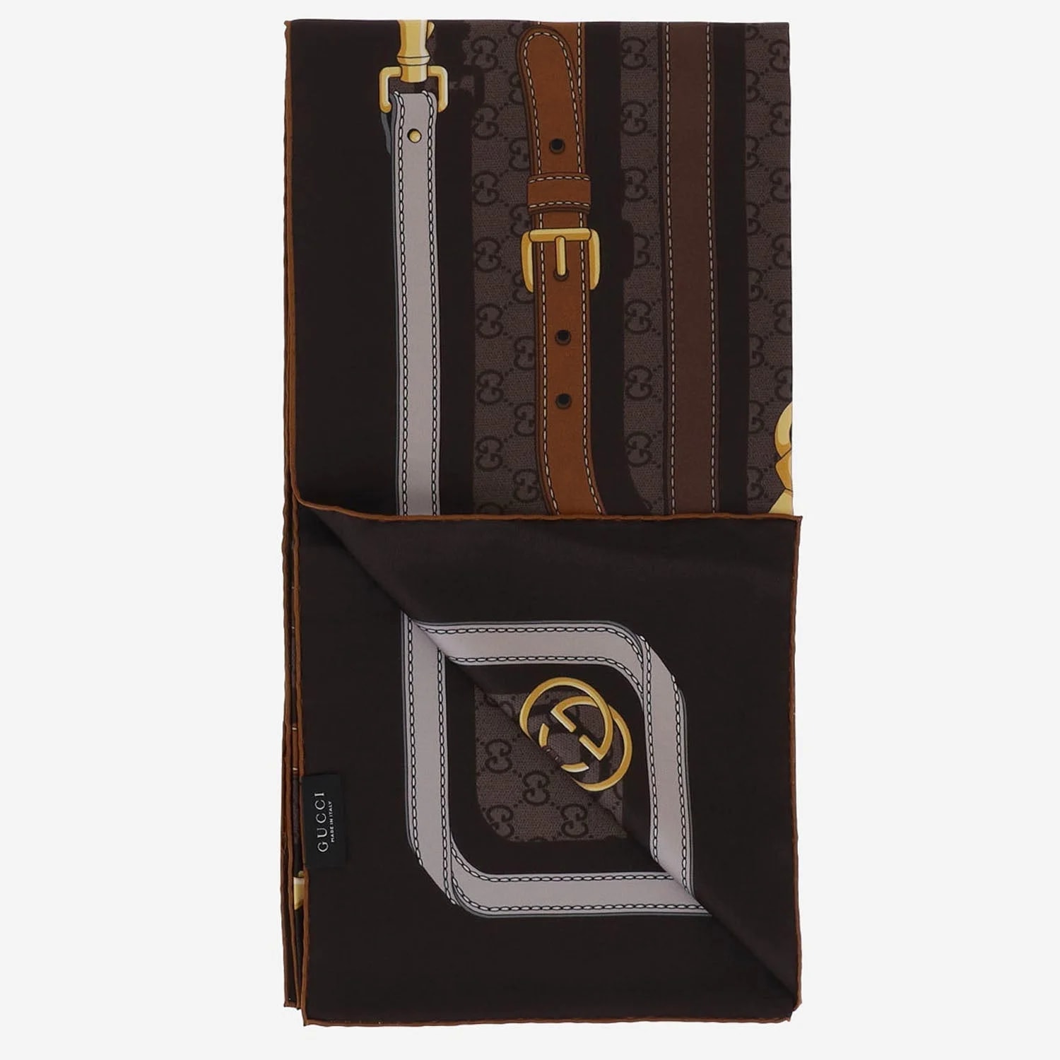 Gucci Twill Foulard Scarf — Scarfs 3