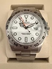 New 2026 Rolex Explorer II 226570 White Polar Dial Automatic Box Papers 2