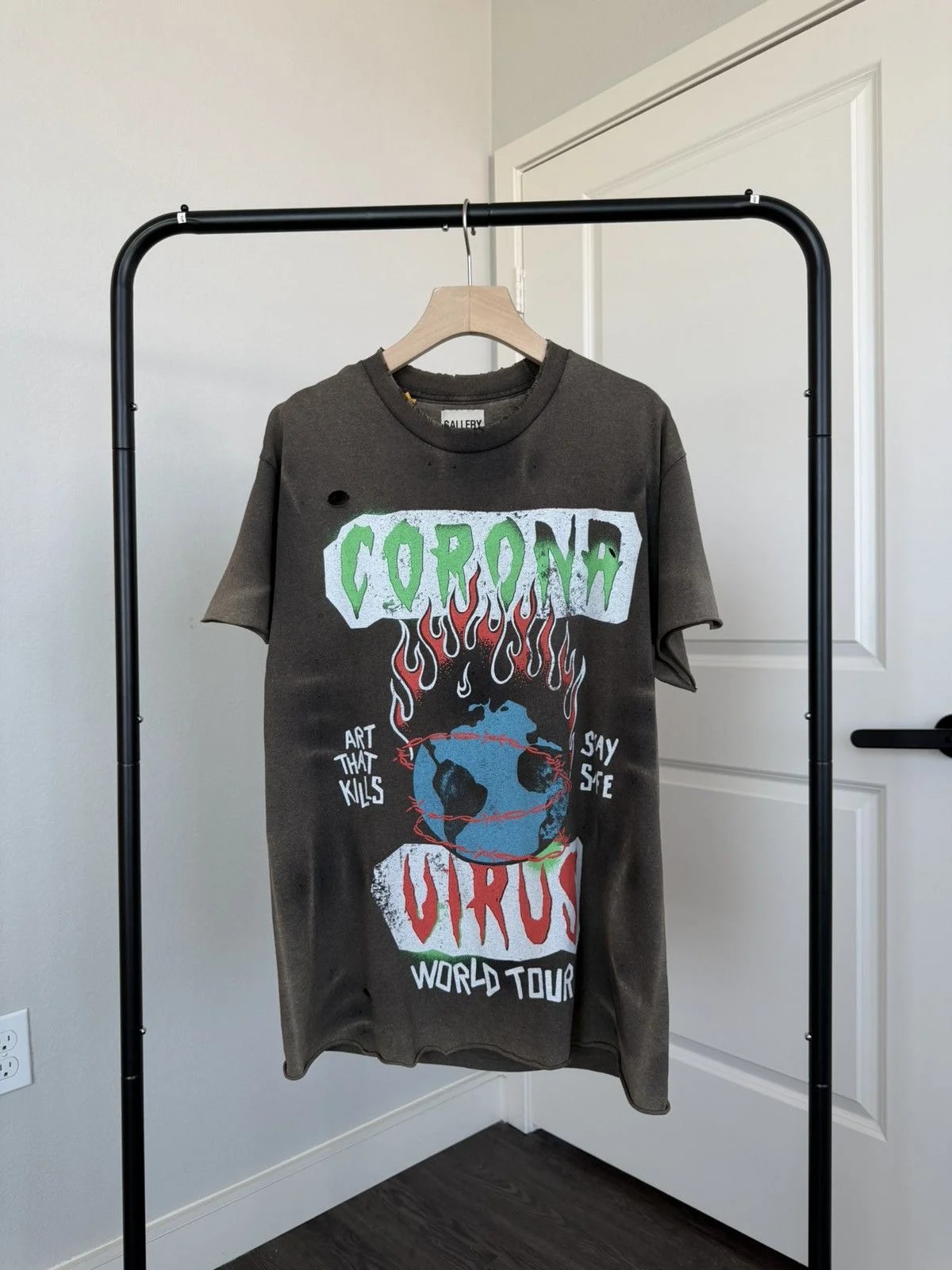 Gallery Dept — Gallery Dept. ATK Coronavirus World Tour Tee T-shirt — streetwear — resale